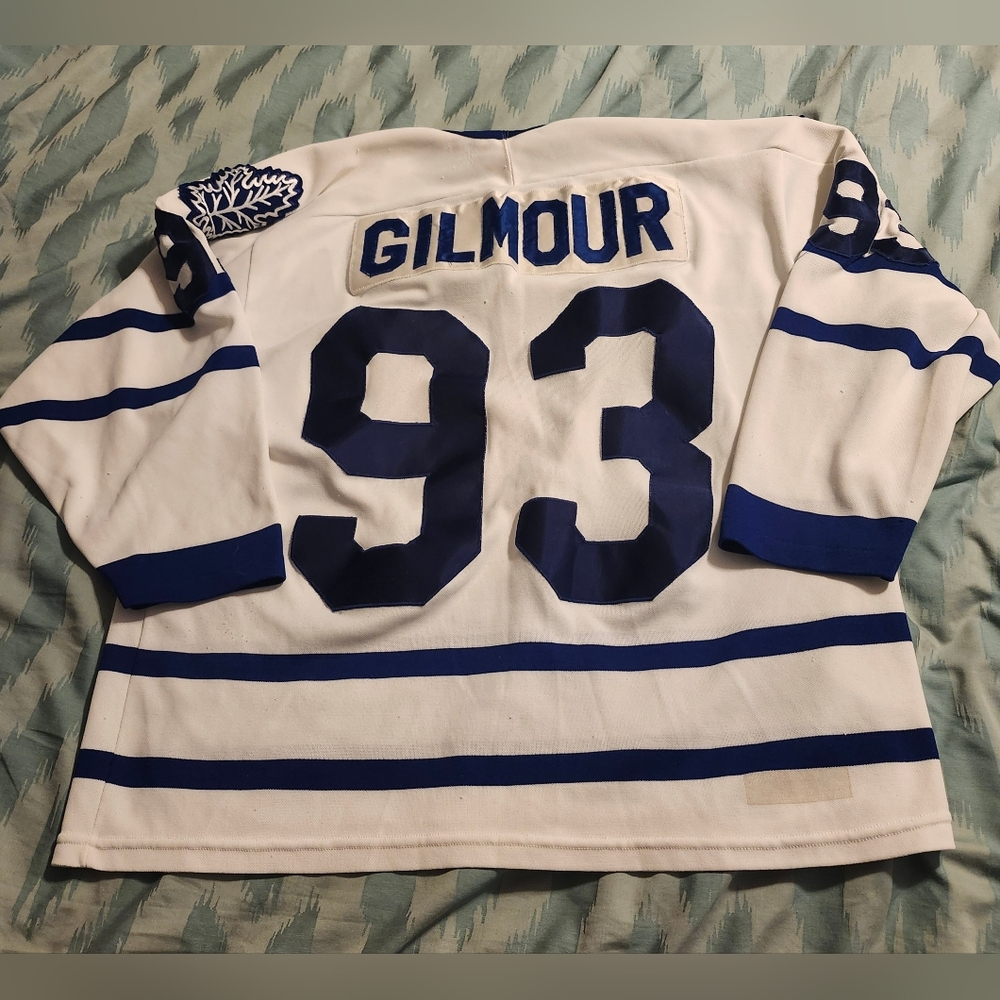 Doug Gilmour #93 CCM Toronto Maple Leafs 90s Jersey‎ Men's Size Large